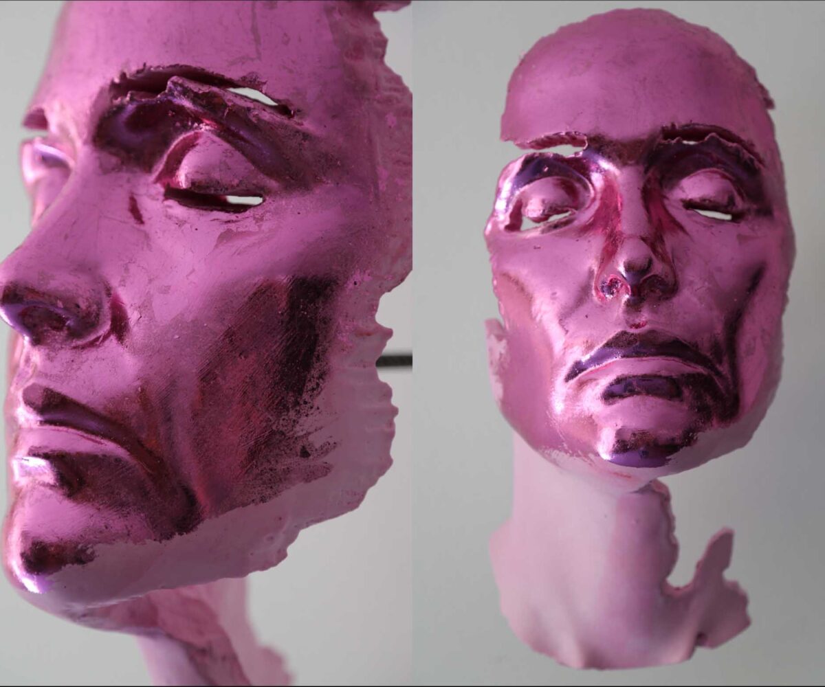 Rose Byrne Portrait sculpture 2